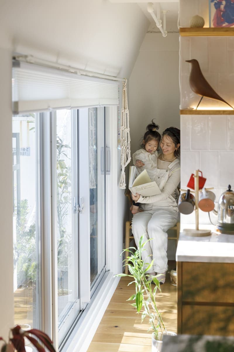 中古マンションのリノベーション後のCalm + Easy