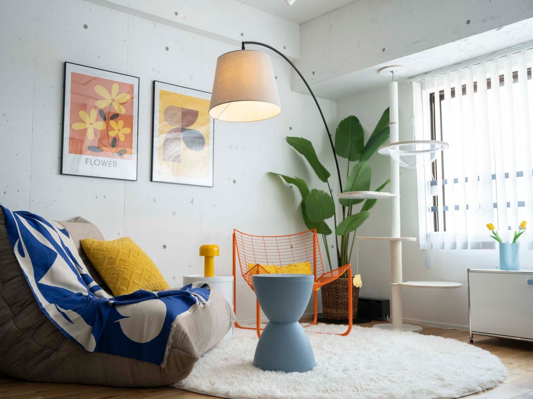 中古マンションのリノベーション後のリビング