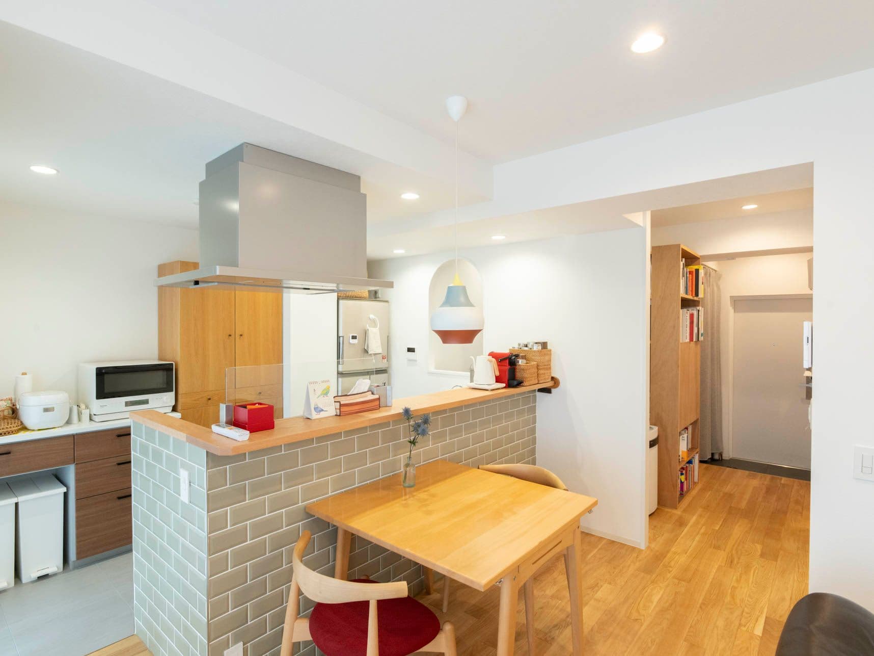 中古マンションのリノベーション後のダイニングキッチン