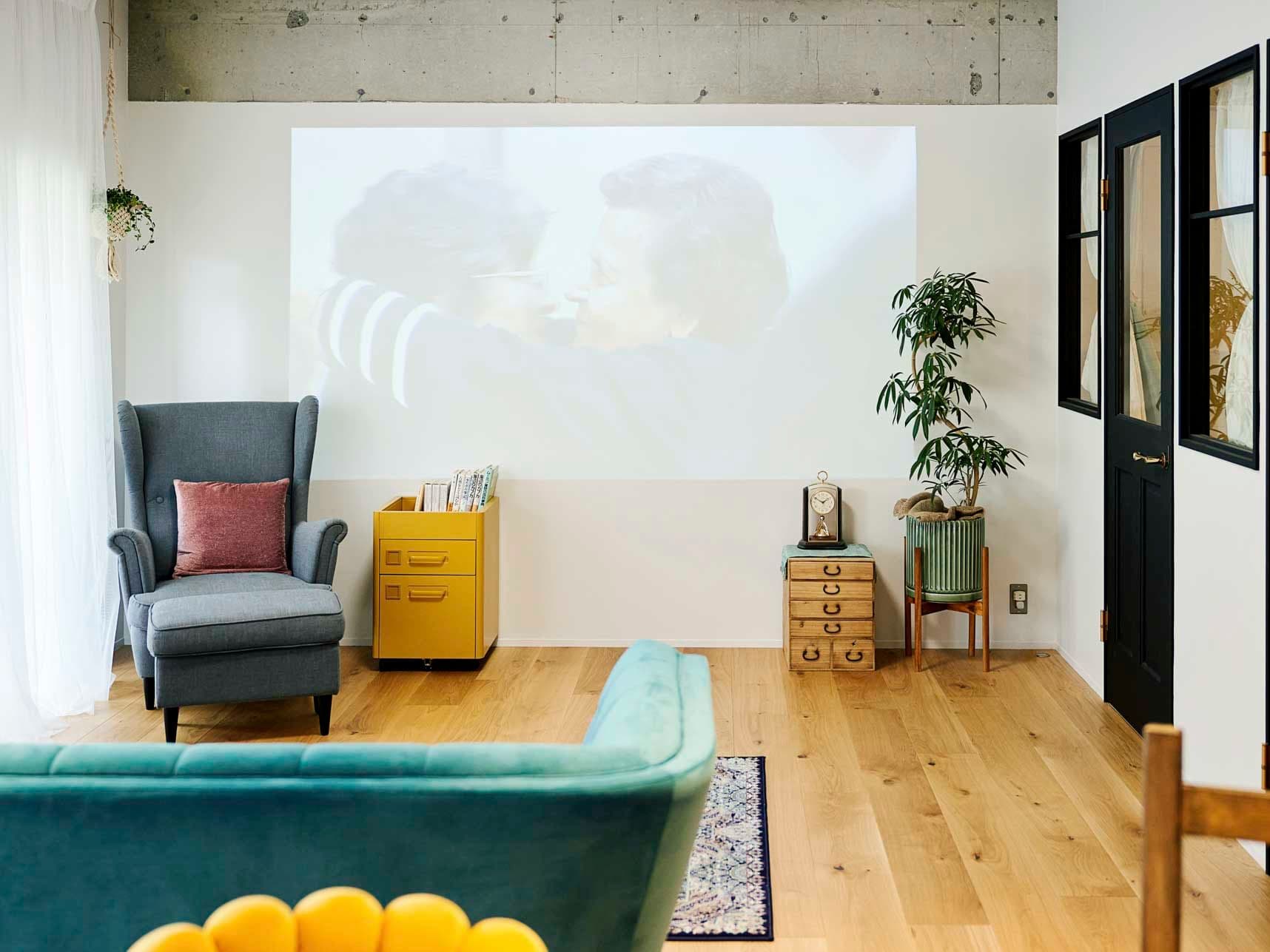 中古マンションのリノベーション後のリビング