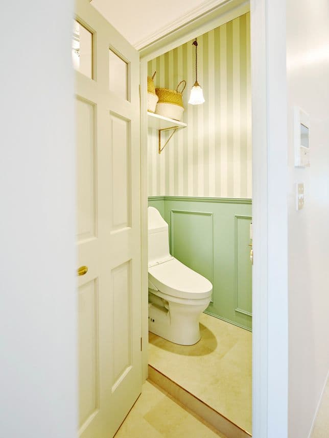 中古マンションのリノベーション後のトイレ