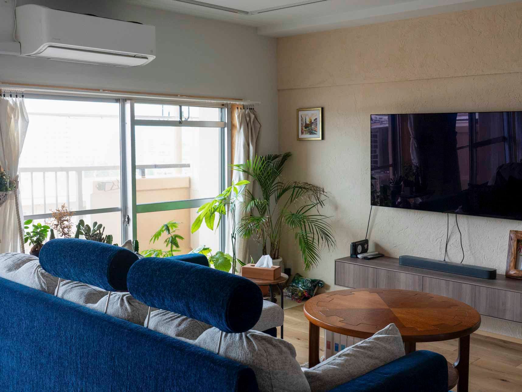 リノベーション後のリビング