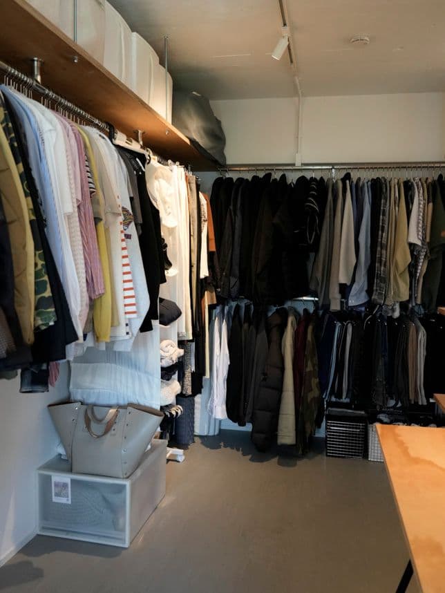 中古マンションのリノベーション後のクローゼット