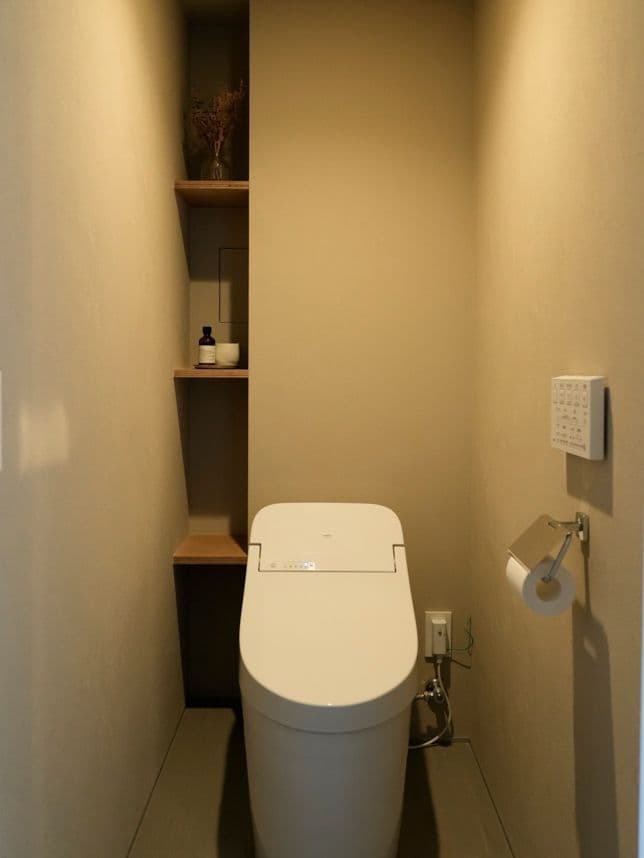 中古マンションのリノベーション後のトイレ