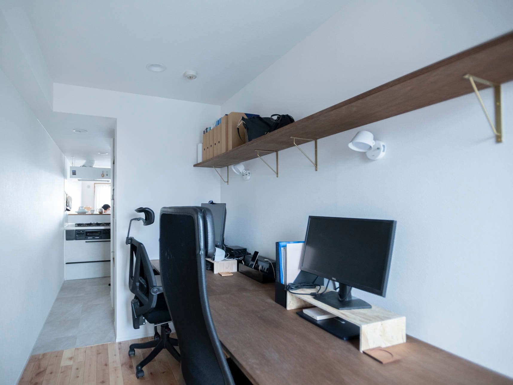 中古マンションのリノベーション後のワークスペース