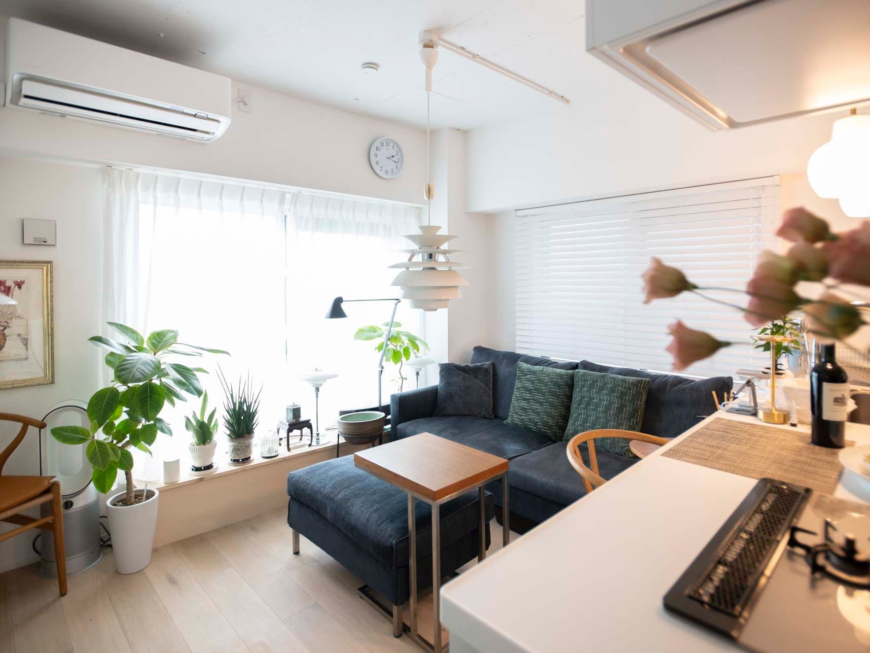 中古マンションのリノベーション後のリビング