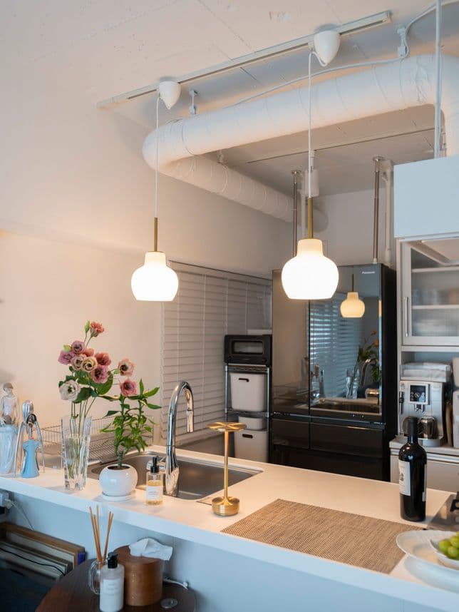 中古マンションのリノベーション後のキッチン