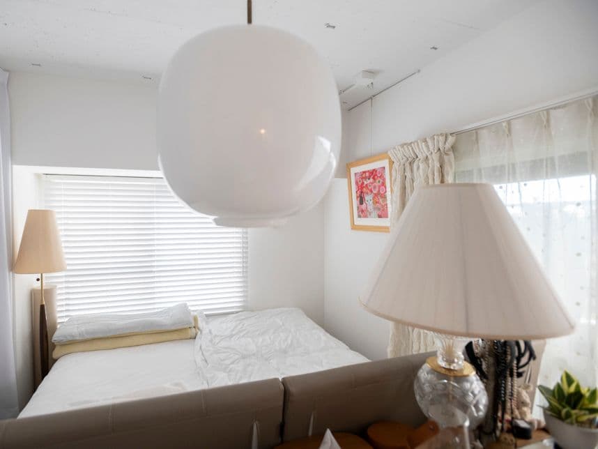 中古マンションのリノベーション後の寝室