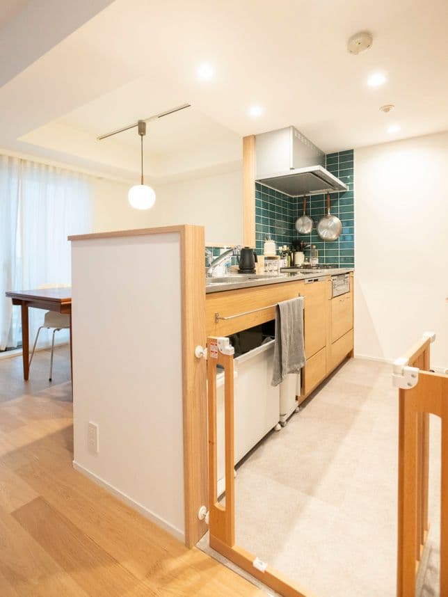 中古マンションのリノベーション後のキッチン