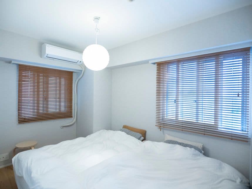 中古マンションのリノベーション後の寝室