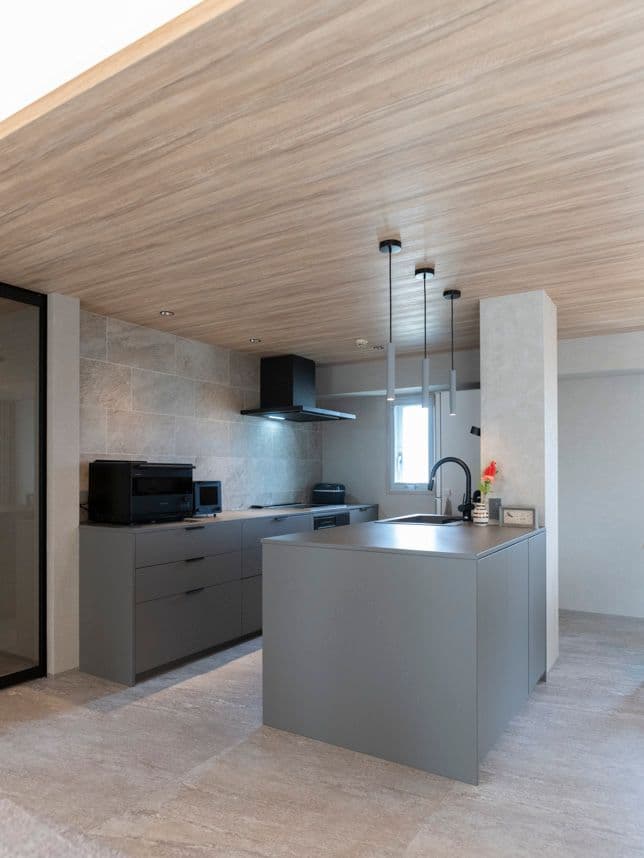 中古マンションのリノベーション後のキッチン