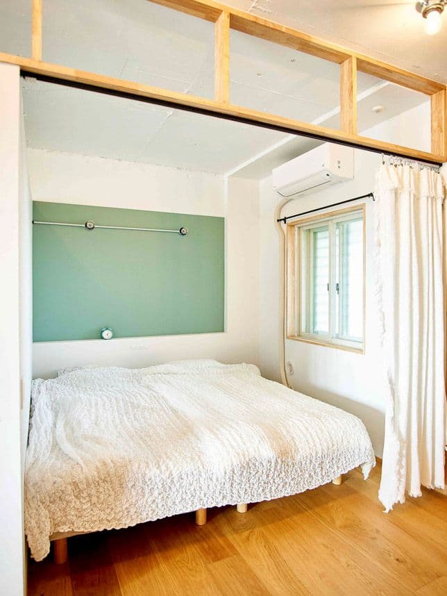 中古マンションのリノベーション後の寝室