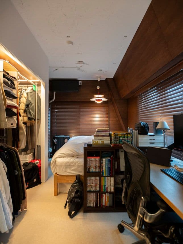 中古マンションのリノベーション後の寝室