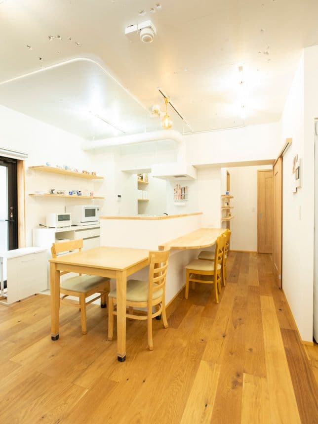 中古マンションのリノベーション後のダイニング