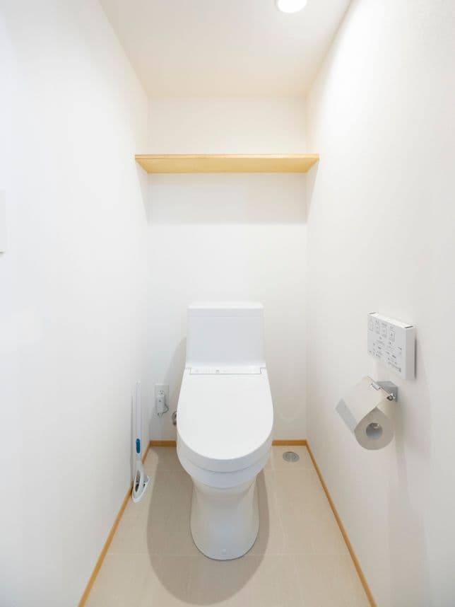 中古マンションのリノベーション後のトイレ