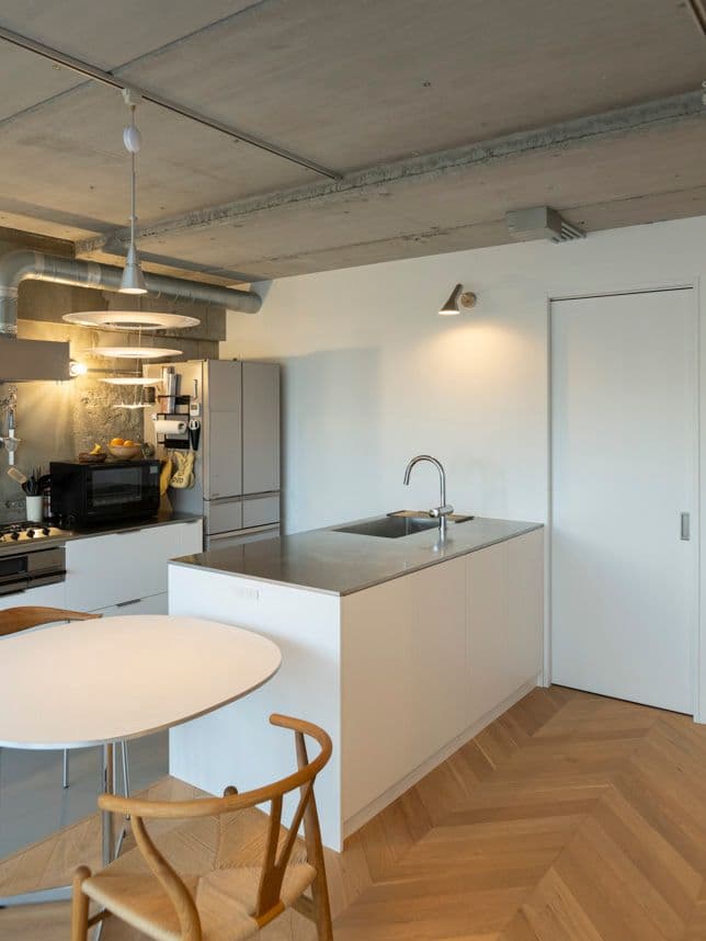 中古マンションのリノベーション後のキッチン